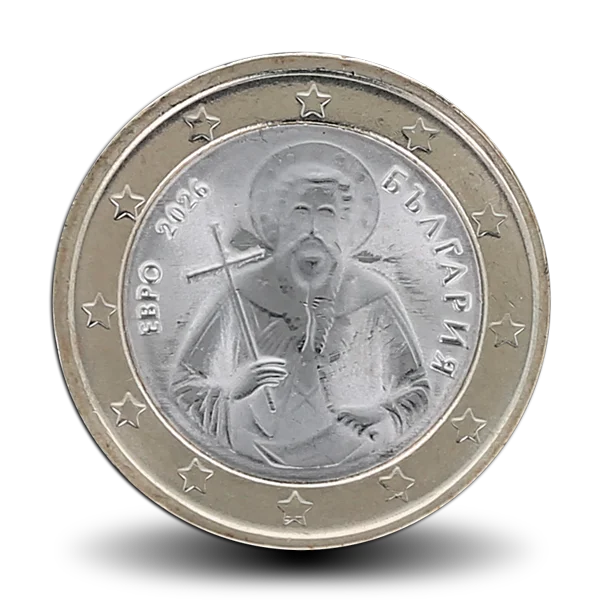 Bulgaarse 1-euromunt